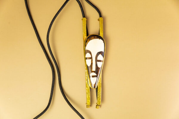 Turquoise Serenity Brass Choker - Image 2