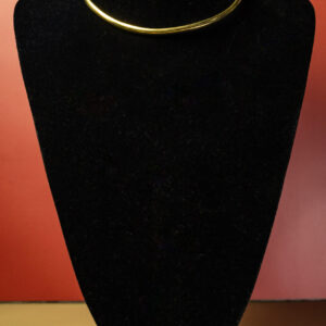 Sanaa Brass Collar Necklace